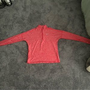 Long sleeve Nike dri-fit half zip